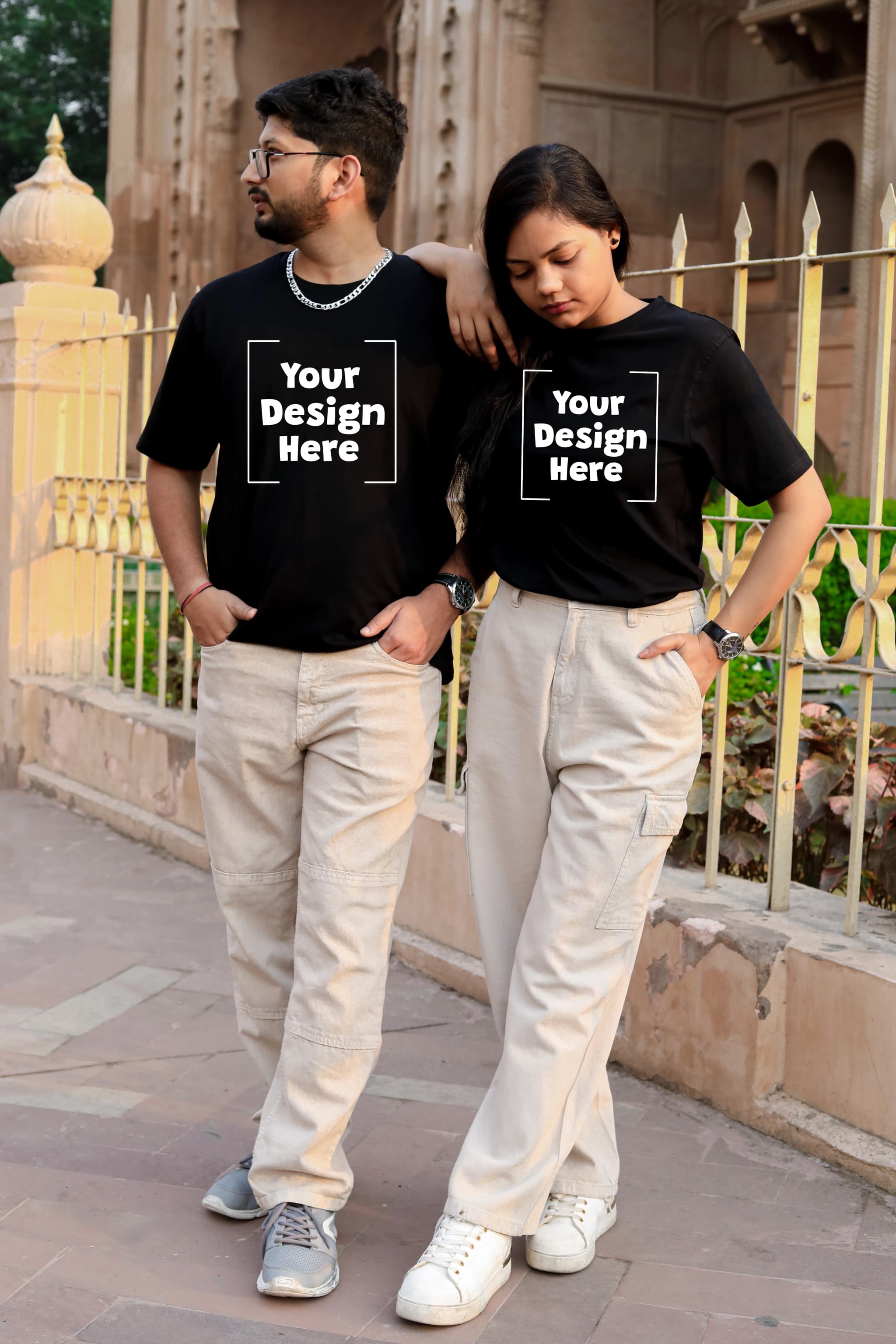 Couple T-shirt - Create your own tees